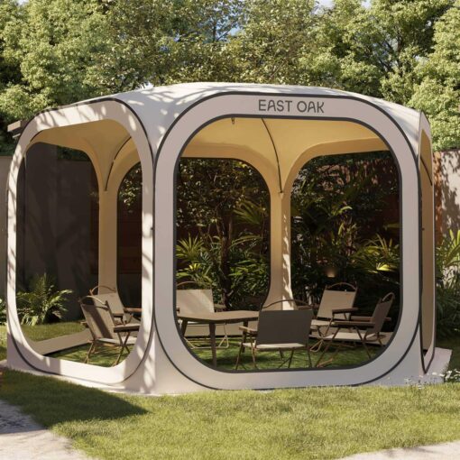 EAST OAK Screen House Tent Pop-Up Portable Screen Room Canopy Instant Screen Tent