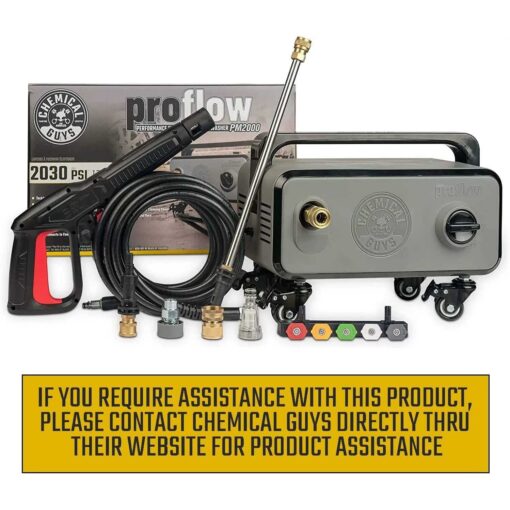 Chemical Guys EQP408 ProFlow Performance Electric Pressure Washer PM2000 - Image 5