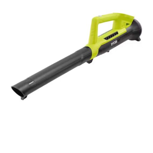 RYOBI ONE+ 90 MPH 200 CFM 18-Volt Cordless Lithium-Ion Battery Leaf Blower/Sweeper
