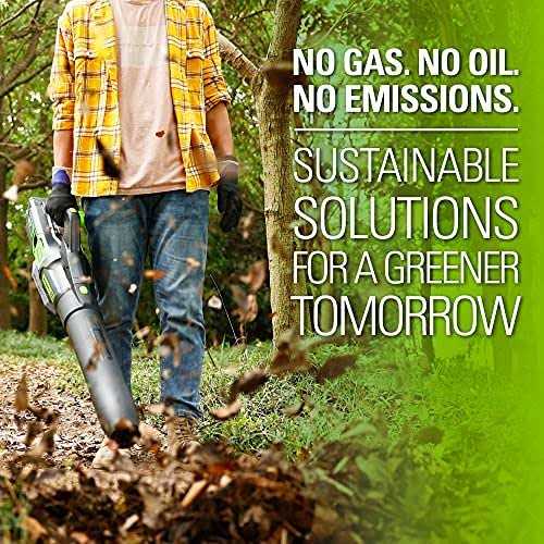 Greenworks Pro 80V Brushless Cordless Axial Blower - Image 4