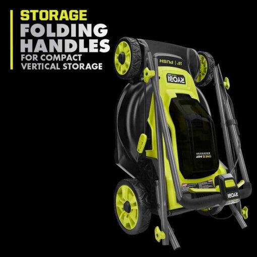 RYOBI 18V ONE+ P1140 Lawn Mower - Image 4