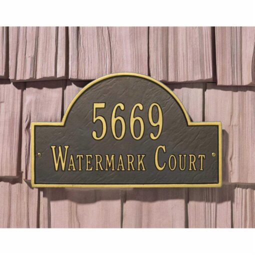 Whitehall Arch Marker Standard Lawn - Image 4