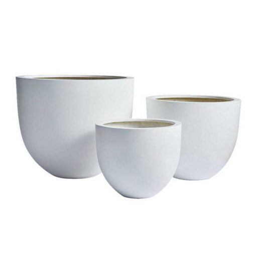 Dorlis Fiberstone Pot Planter Orren Ellis - Image 4