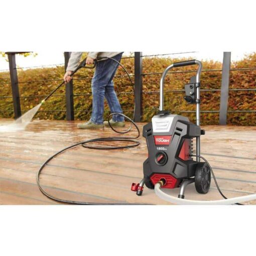 Hyper Tough Brand Electric Pressure Washer 1800psi for Use - Image 2