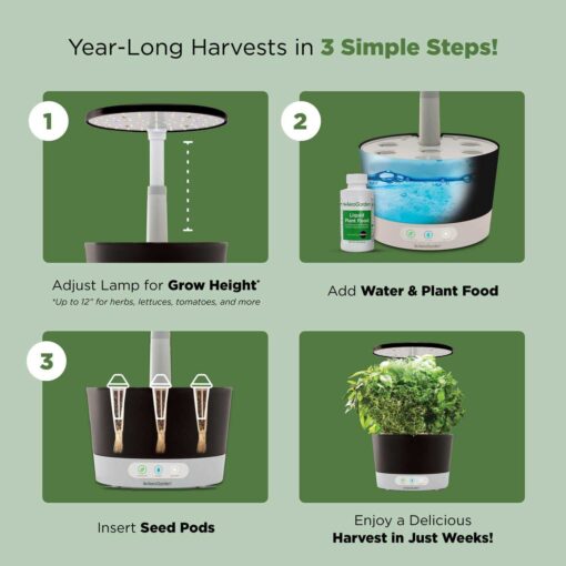 AeroGarden Harvest 360 Indoor Growing Equipment - Image 4