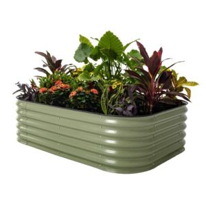 Vego Garden 17 Tall 6 In 1 Modular Metal Raised Garden Bed Kit