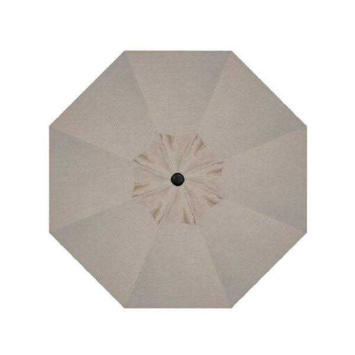 Furniture Closeout! Sunbrella Patio Umbrella Outdoor Bronze 9' Auto-Tilt - Image 5