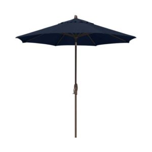 Furniture Closeout! Sunbrella Patio Umbrella Outdoor Bronze 9' Auto-Tilt