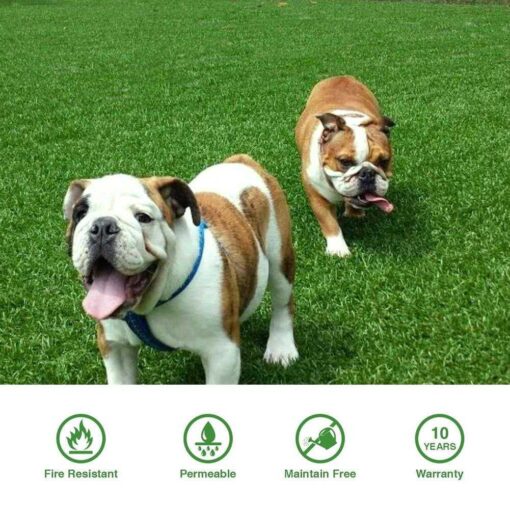 Fas Home Artificial Grass Turf Pile Height Realistic Synthetic Grass - Image 4