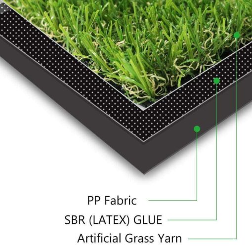 Fas Home Artificial Grass Turf Pile Height Realistic Synthetic Grass - Image 2