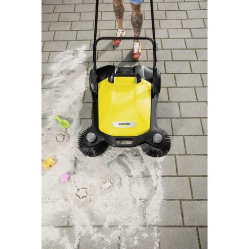 Karcher S 6 Twin Walk-Behind Outdoor Hand Push Sweeper - Image 5