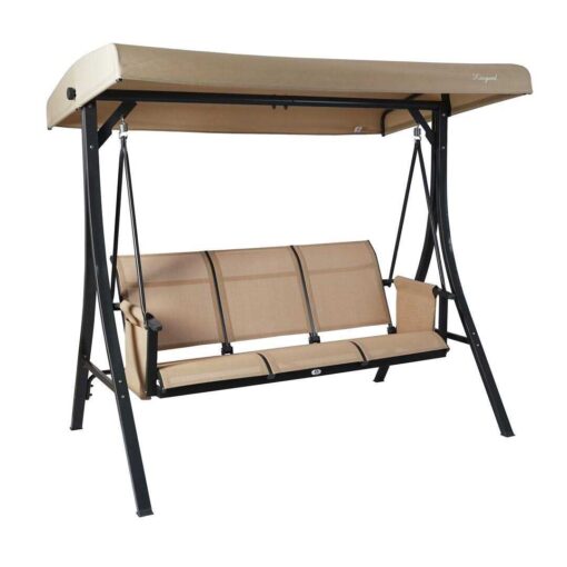 Otteridge Patio Porch Swing with Stand Winston Porter - Image 3