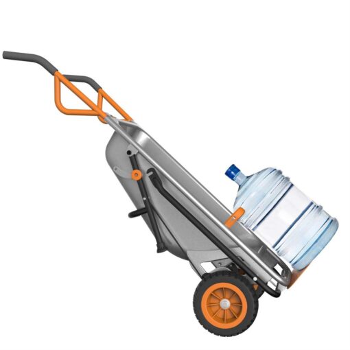 Worx Aerocart 8-in-1 Yard Cart Wheelbarrow Dolly - WG050 - Image 2