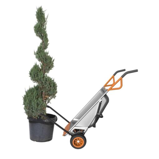 Worx Aerocart 8-in-1 Yard Cart Wheelbarrow Dolly - WG050 - Image 2