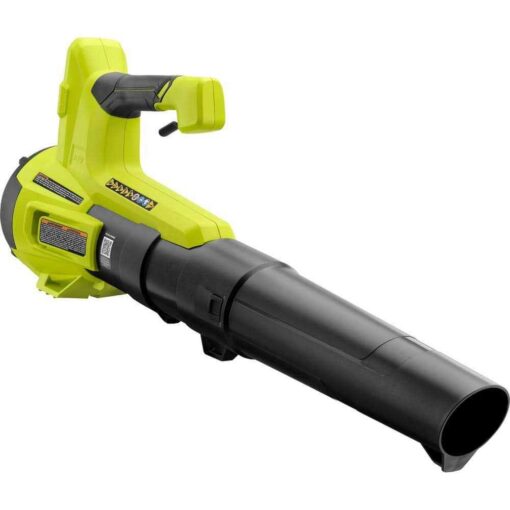 RYOBI ONE+ 18V 100 MPH 325 CFM Cordless Battery Variable Speed Jet Fan Leaf Blower w Leaf - Image 3