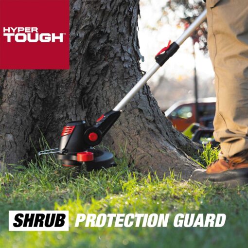 Hyper Tough 20V Max Cordless 12-Inch String Trimmer - Image 3