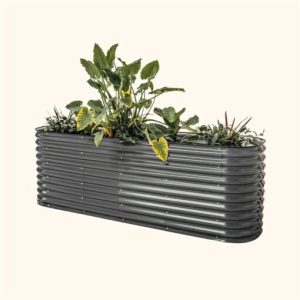 Vego Garden Vego Tall 1 Modular Metal Raised Garden Bed Kit