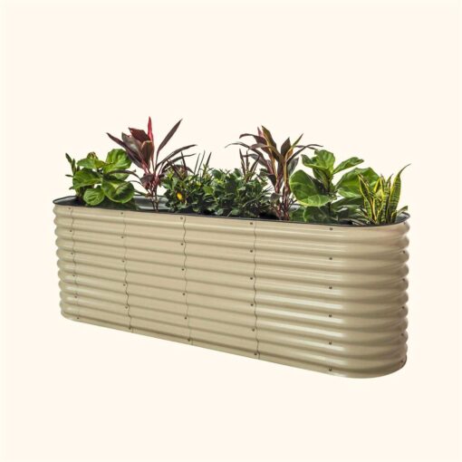 Vego Garden Vego Tall 1 Modular Metal Raised Garden Bed Kit - Image 4