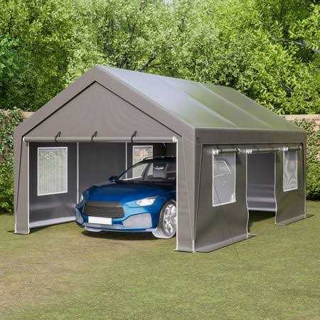 Lzbeitem Carport, Heavy Duty Windows and