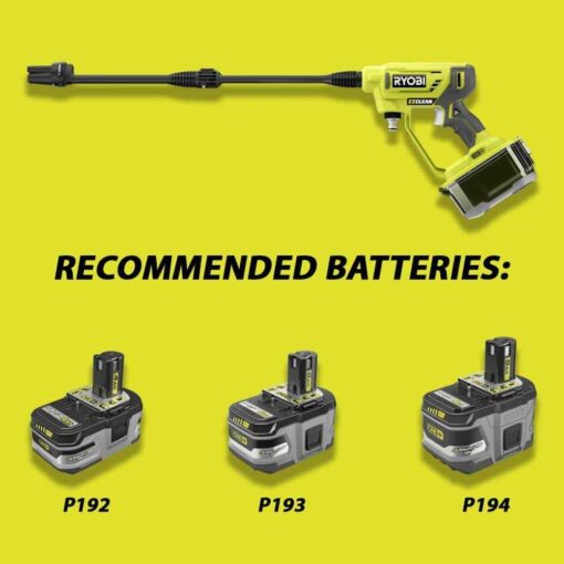 Ryobi ONE+ 18V EZClean 320 PSI 0.8 GPM Cordless Cold Water Power Cleaner - RY120350 - Image 4