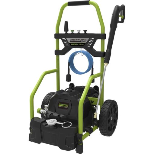 Greenworks 2000 PSI 1.2 GPM Electric Pressure Washer with 25 Foot Hose - Image 2