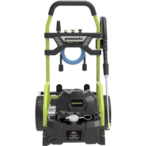 Greenworks 2000 PSI 1.2 GPM Electric Pressure Washer with 25 Foot Hose - Image 5