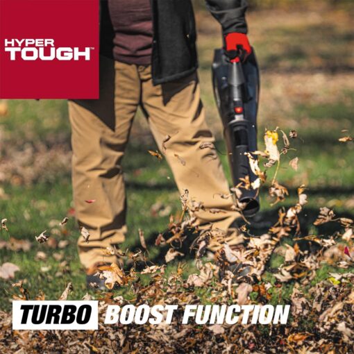 Hyper Tough 20V Max 90 MPH 372 CFM 20V 4.0Ah Cordless Handheld Blower - Image 2