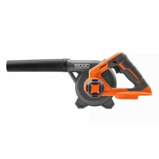 Ridgid 18V Cordless Lithium-Ion Compact Jobsite Blower with Inflator/Deflator Nozzle - Image 3