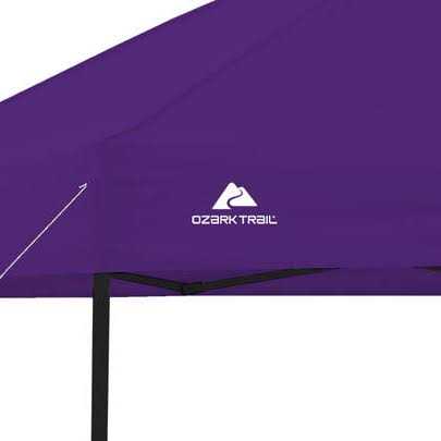 Ozark Trail 10' x 10' Straight Leg Instant Canopy - Image 2