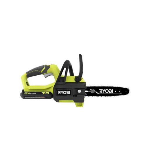 RYOBI 40V 10 in. Battery Powered Chainsaw - Image 5