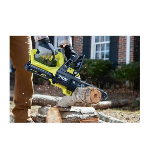 RYOBI 40V 10 in. Battery Powered Chainsaw - Image 4