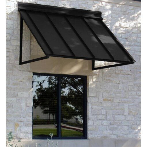 Awntech 8 ft. Houstonian Metal Standing Seam Awning - Image 2