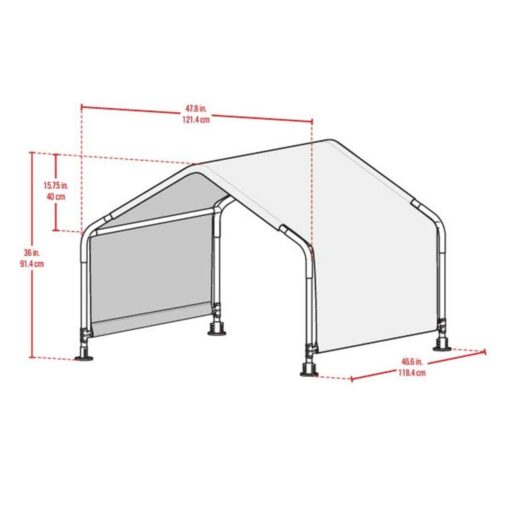 ShelterLogic Pet Shelter 4 x 4 x 3 ft - Image 2