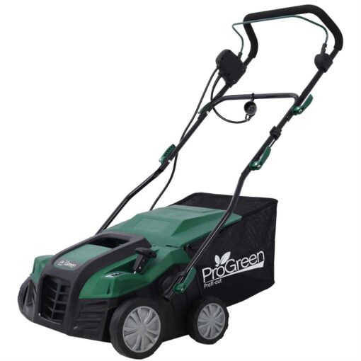 Garden Scarifier 2-in-1 16-Inch Dethatcher Scarifier,15 Amp Electric Lawn Dethatcher