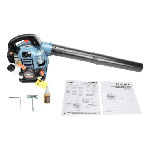 Senix 4QL 26.5-cc 4-Cycle 410-CFM 125-MPH Gas Handheld Leaf Blower - Image 4