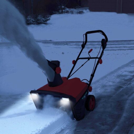 Costway 20 Inch 120V 15Amp Electric Snow Thrower with 180° Rotatable Chute - Image 2