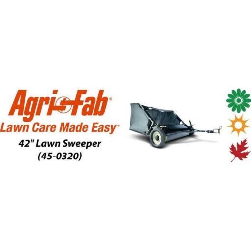 Agri-Fab 42 in Tow Lawn Sweeper 45-0320 - Image 4