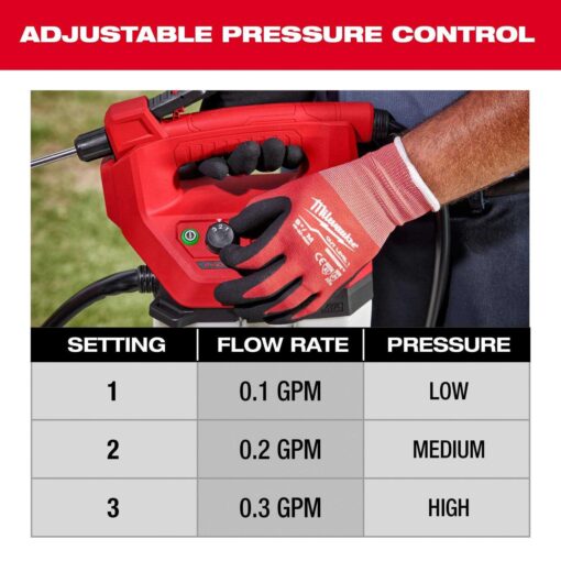 Milwaukee 2528-21G2 M12 2 Gallon Handheld Sprayer Kit - Image 5