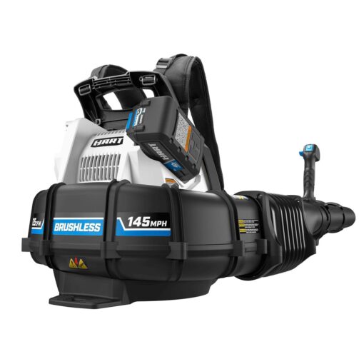 Hart 40-Volt Cordless Brushless Backpack Blower Kit 5.0Ah Lithium-Ion Battery