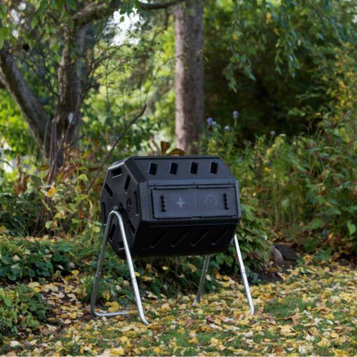 FCMP Outdoor IM4000 Dual Chamber Tumbling Composter - Image 3