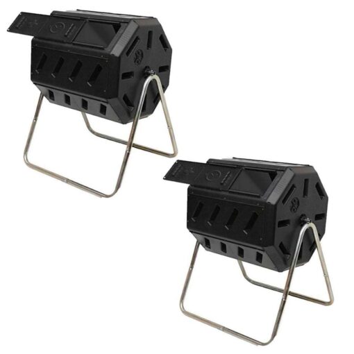 FCMP Outdoor IM4000 Dual Chamber Tumbling Composter