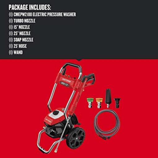 Craftsman 2100-PSI 1.2-GPM Cold Water Electric Pressure Washer - Image 5