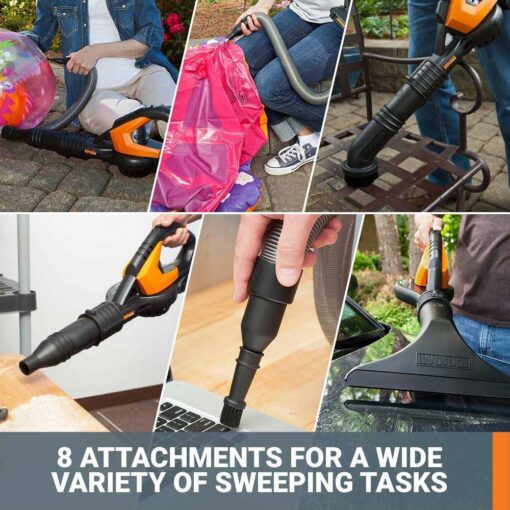 Worx 20V Trimmer and Blower Power Share Combo Kit - Image 5