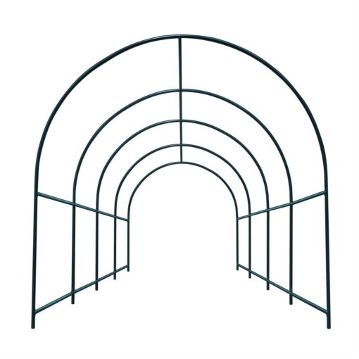 Benefit-USA Multi-Size Large Garden Support Arch Frame Climbing Plant Arch Arbor for Flowers/Fruits/Vegetables