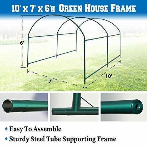 Benefit-USA Multi-Size Large Garden Support Arch Frame Climbing Plant Arch Arbor for Flowers/Fruits/Vegetables - Image 4