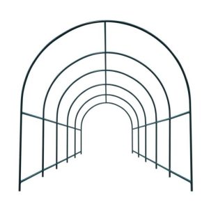 Benefit-USA Multi-Size Large Garden Support Arch Frame Climbing Plant Arch Arbor for Flowers/Fruits/Vegetables