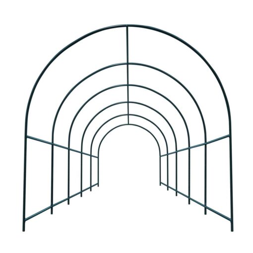 Benefit-USA Multi-Size Large Garden Support Arch Frame Climbing Plant Arch Arbor for Flowers/Fruits/Vegetables