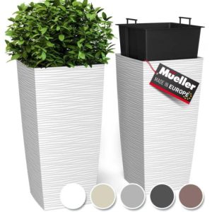 Mueller Austria EverGreen Gray M-Resin Planter