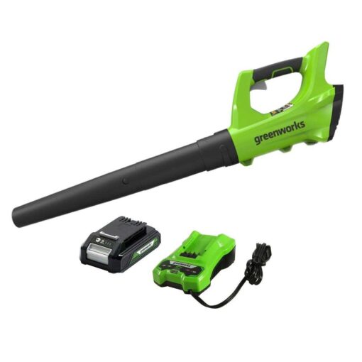 Greenworks 24V Axial Blower, 2.0Ah Battery and Charger - Image 4