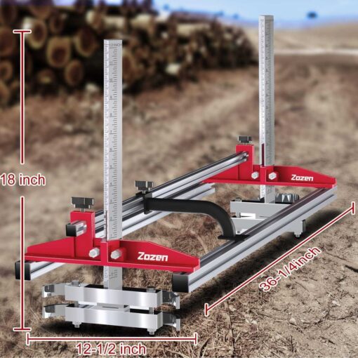 Zozen Chainsaw Mill Sawmill Saw Mill Portable Sawmill Can be Assembled into 3 sizes for Independent Use - Image 2